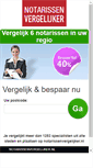 Mobile Screenshot of notarissenvergelijker.nl